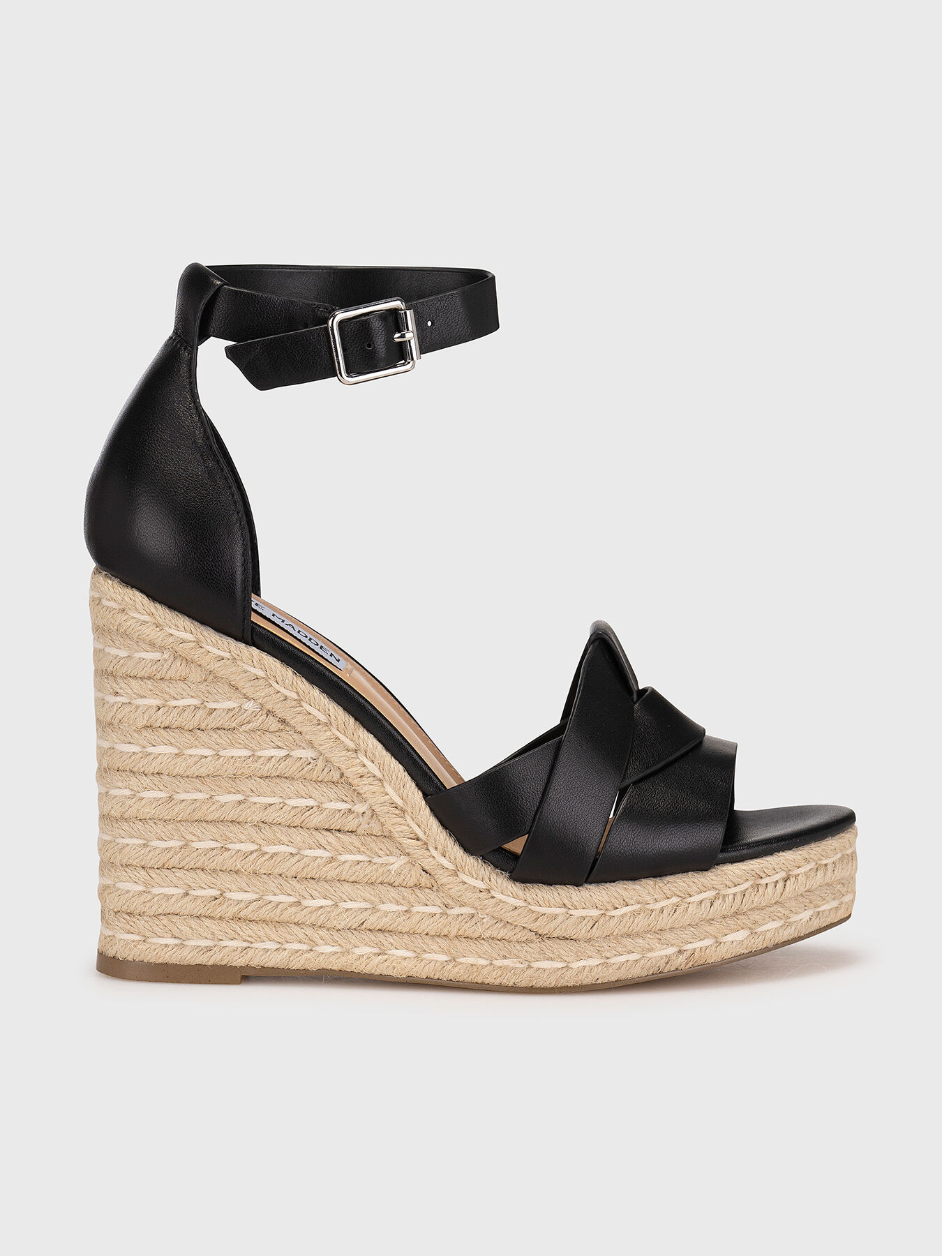 Black espadrilles steve madden top