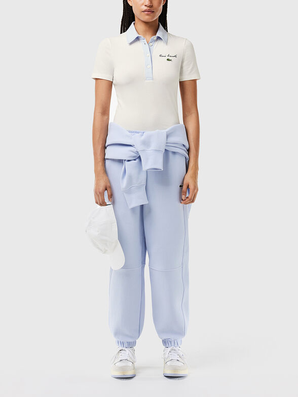 Cotton blend polo-shirt - 2