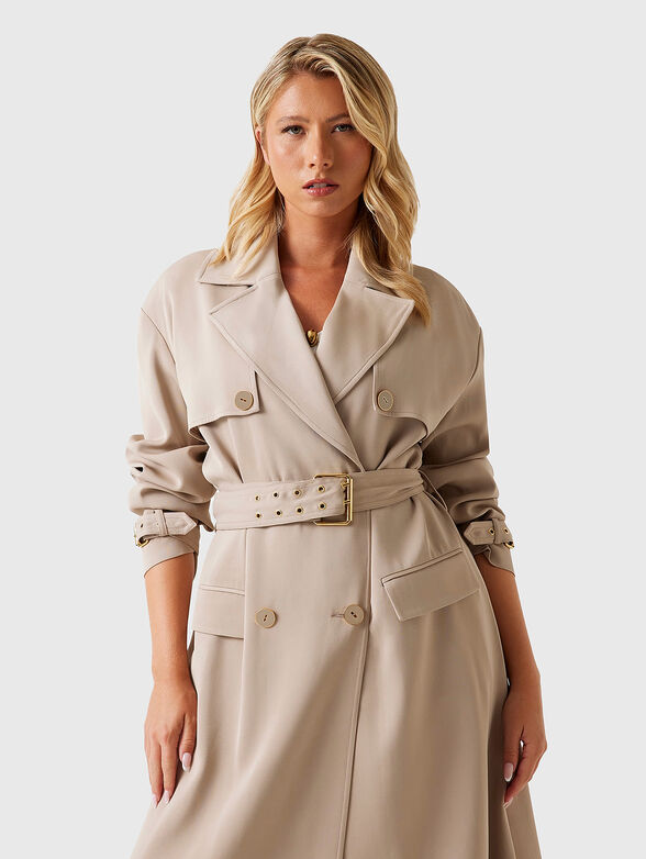 NINA wool blend trench coat - 4