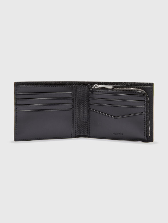 Black leather wallet - 2