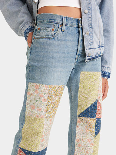501™ '90s blue jeans with colorful accents - 3