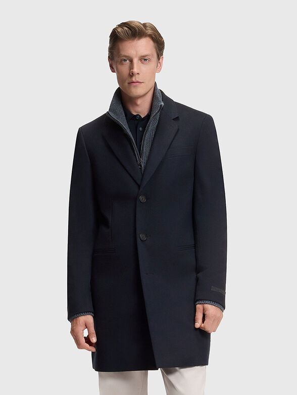 BECKHAM x BOSS wool and cashmere coat - 1
