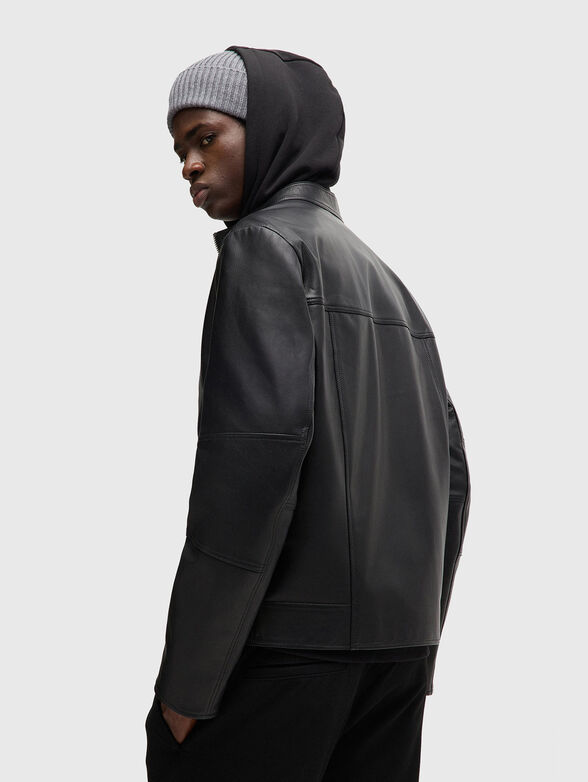 LOKIS-3 black leather jacket - 3