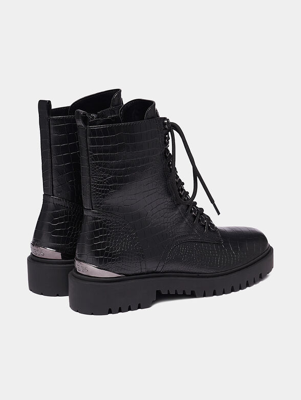OXANA Boots with crocodile texture - 2