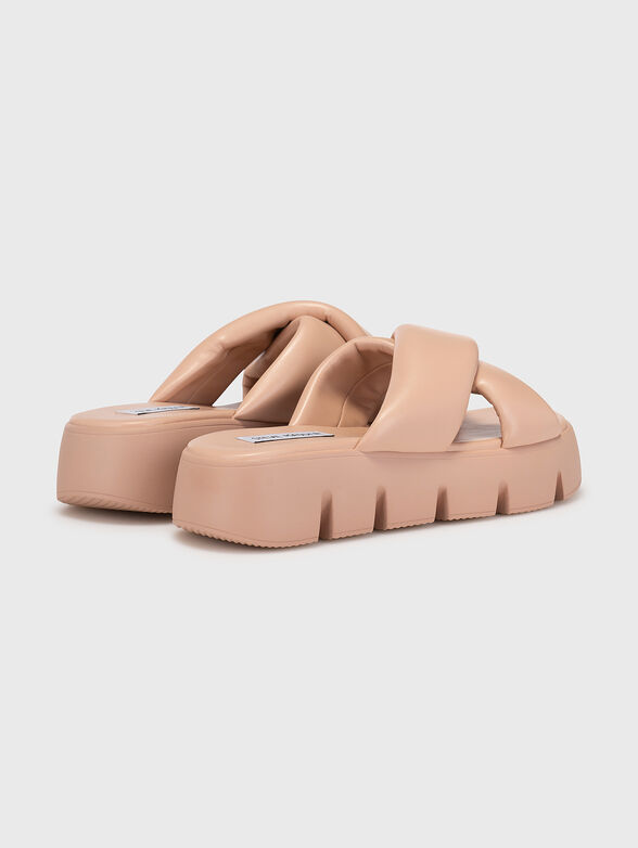 BROADCAST beige sandals - 3