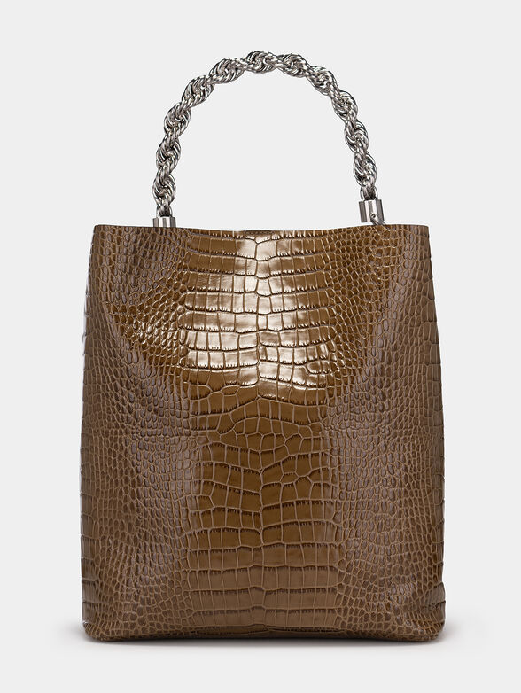 AIDA bag with croc texture - 3