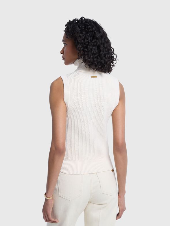 Sleeveless wool top - 2