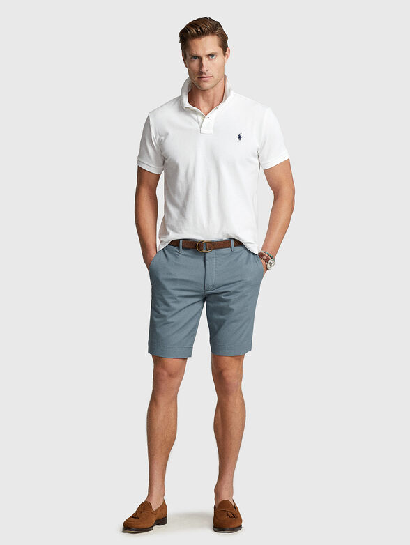 Cotton blend short pants - 4