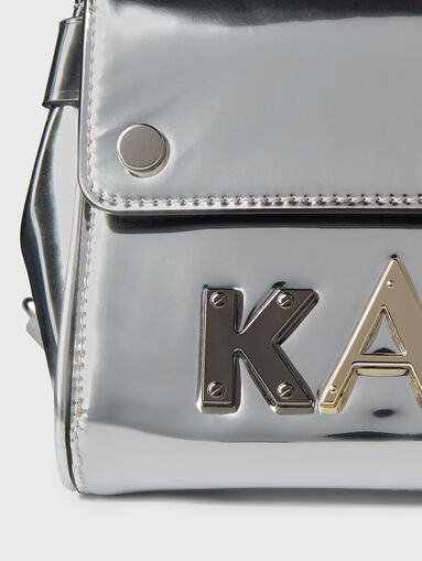 K/IKON Patent look silver bag - 4
