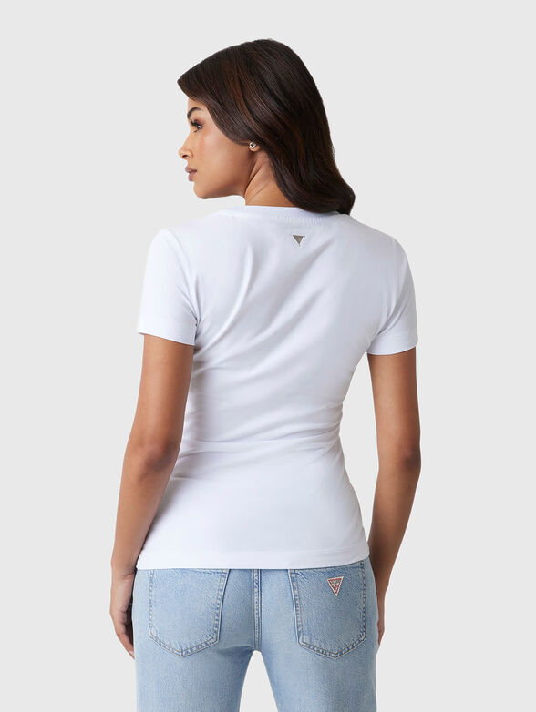 FLOWER T-shirt with triangular logo accent - 3