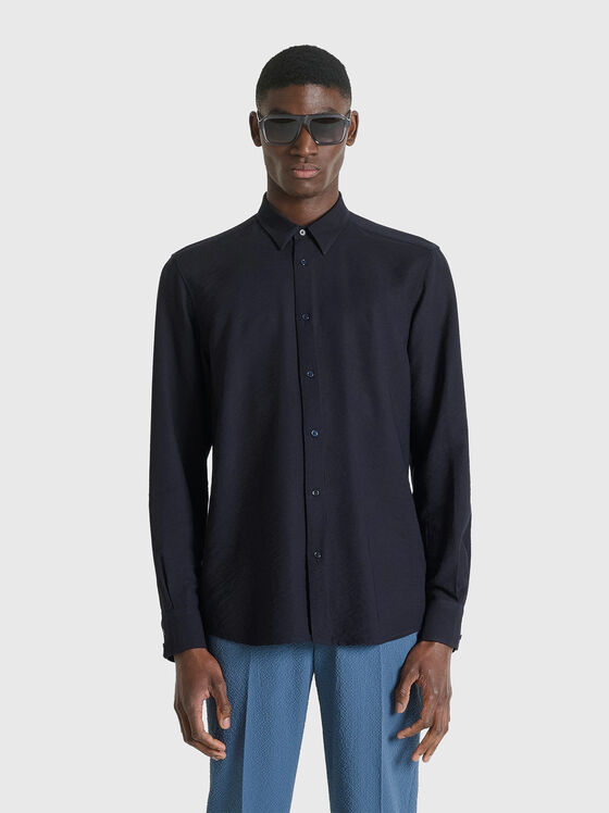 Риза NAPOLI от вискозен бленд  - 1