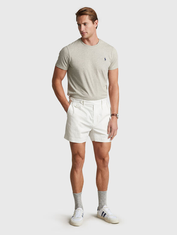 Cotton T-shirt with logo  - 2