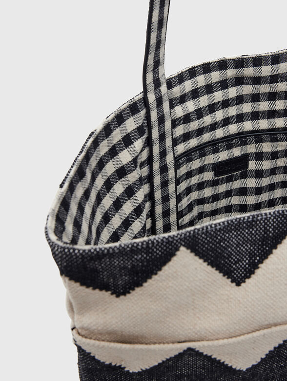 Big double  faced bag - 6