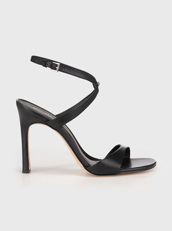 AMARA heeled leather sandals - 1