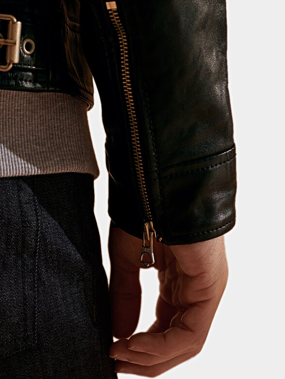 INDIE COACH leather jacket - 4