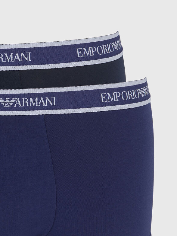 Set of two pairs boxer shorts with logo - 2