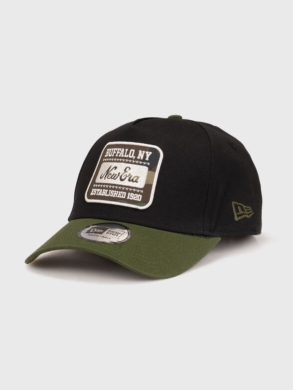 NEW ERA CAMO PATCH BLACK 9FORTY adjustable cap - 1