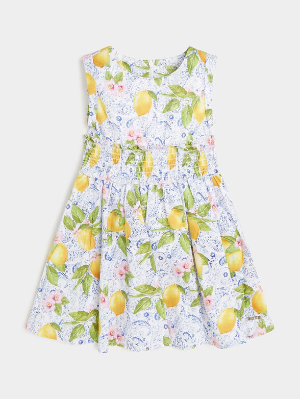 Dress with floral print - 1