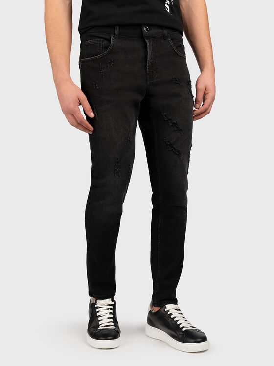 Black slim jeans  - 1