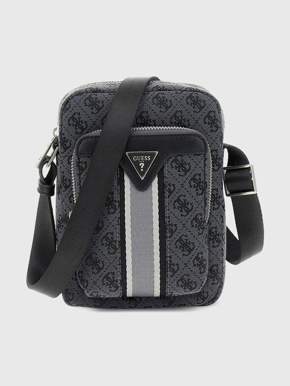 Crossbody bag with monogram print - 1