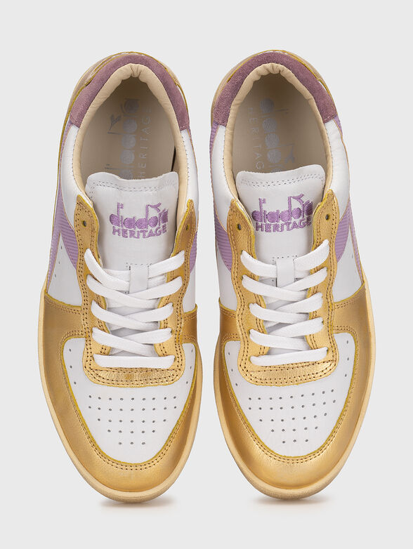 MI BASKET LOW METALLIC DIRTY sneakers - 6