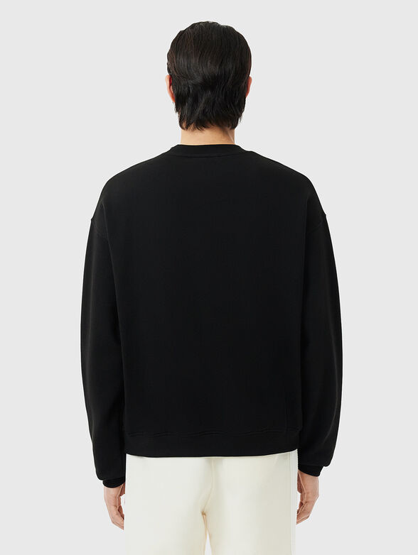 Sweatshirt with logo embroidery - 3