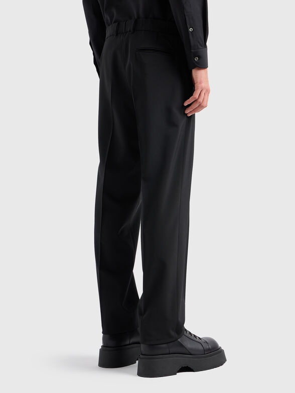 Black straight trousers - 2