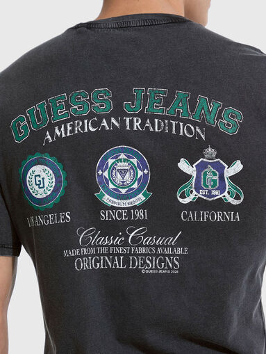 T-shirt with accent print on the back - 5