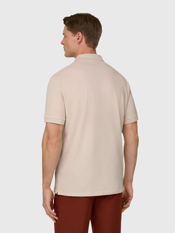 Short-sleeved cotton polo shirt - 3