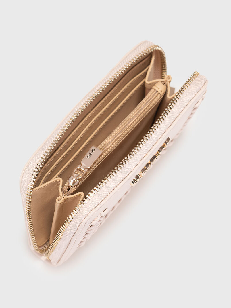 TATUM wallet with knitted details - 3