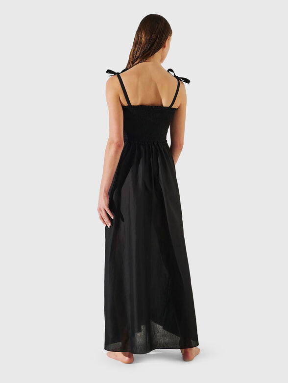 Beach dress with accent straps - 2