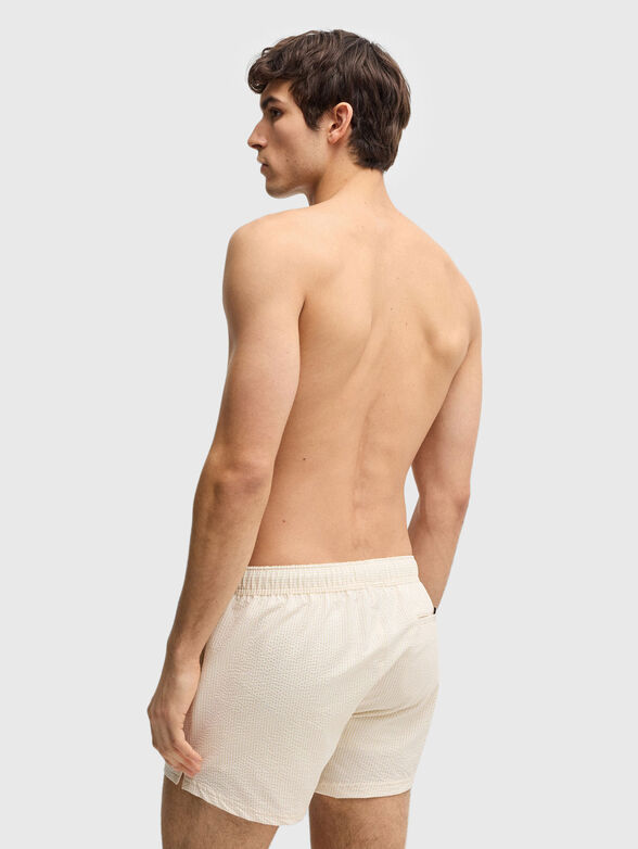 Beach shorts with logo detail - 2