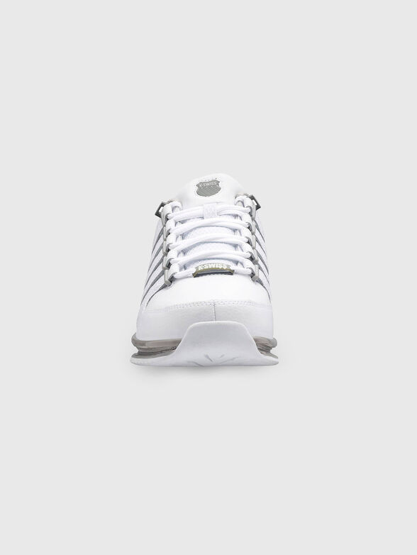 RINZLER white leather sneakers - 4