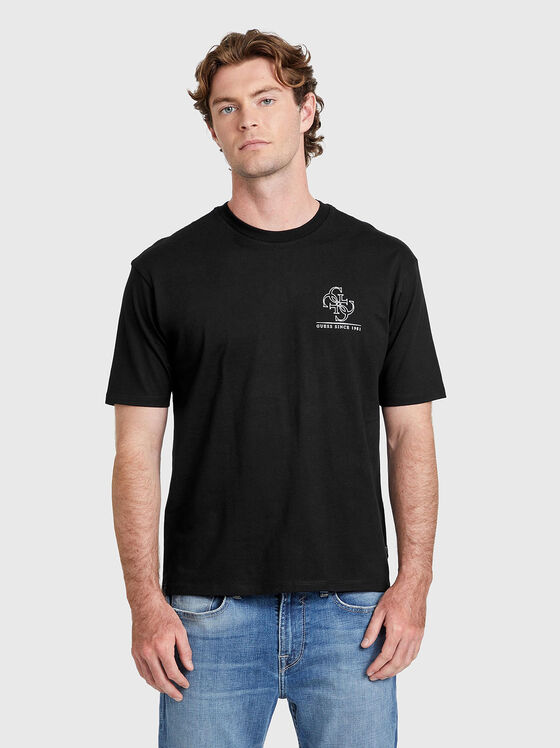 T-shirt with accent back - 1