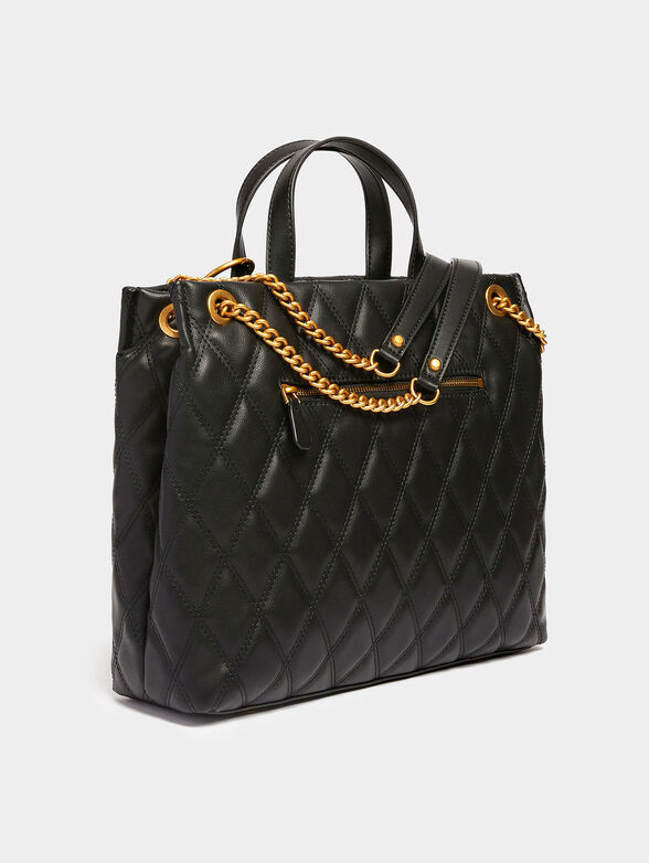 TRIANA tote bag with metal studs in gold color - 3