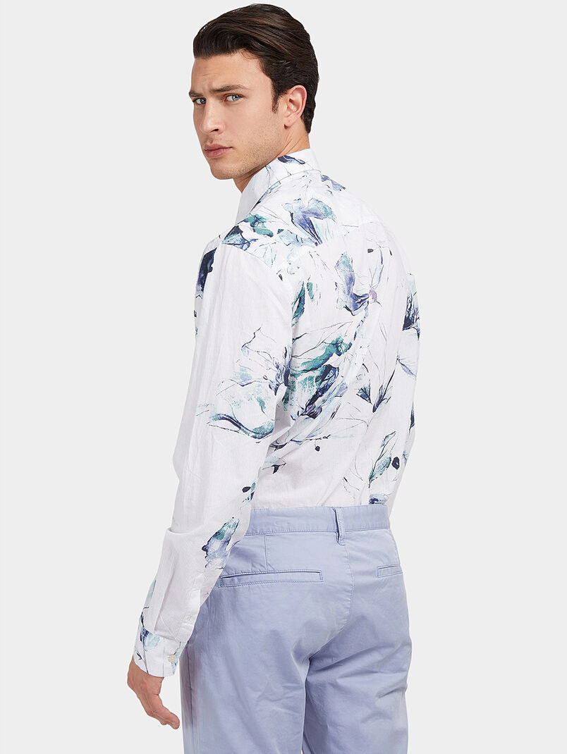 COLLINS shirt with floral print - 3