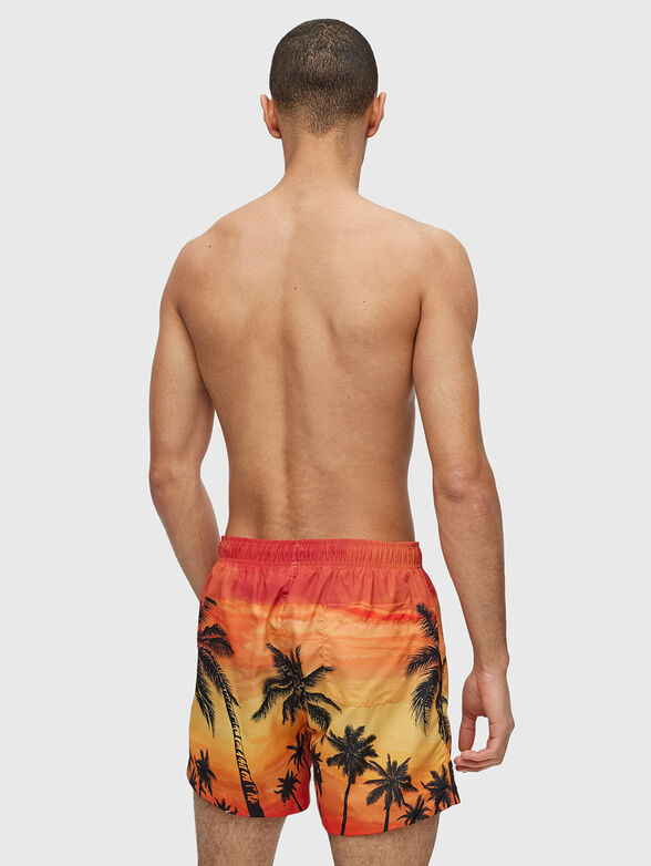 DIEGO swimsuit with contrasting print - 2