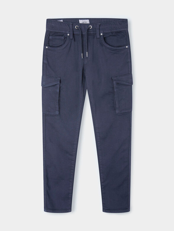 CHASE cargo pants in blue color - 1