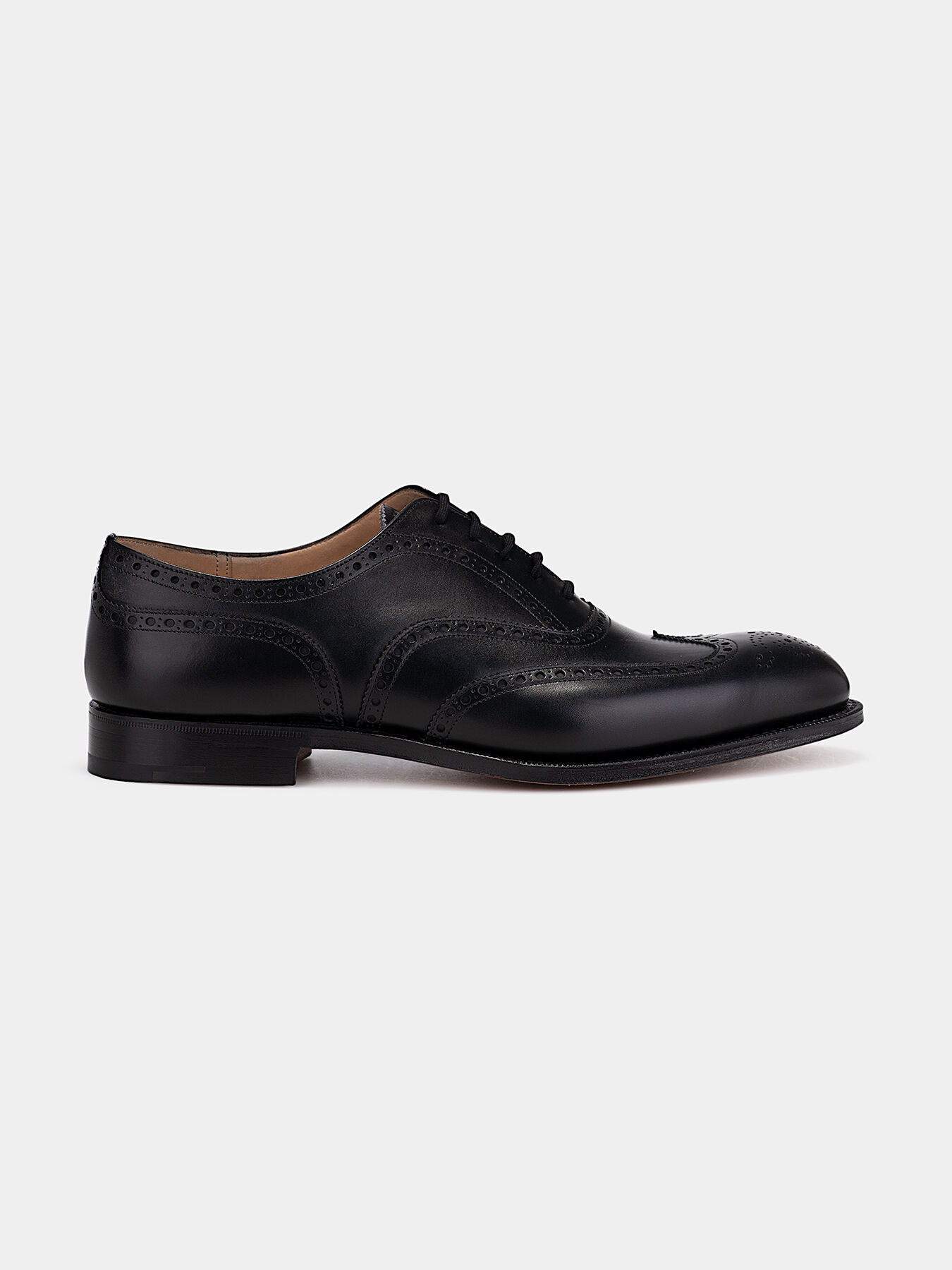美品　church's Chetwynd 173 UK7 Church's Custom Grade Brown Leather Chetwynd Oxford Wing Tip