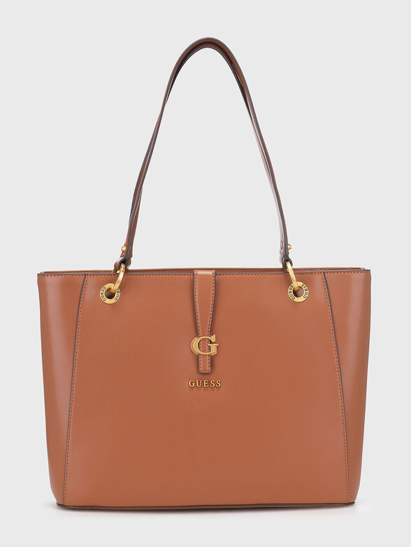 KUBA large bag with gold accents - 1