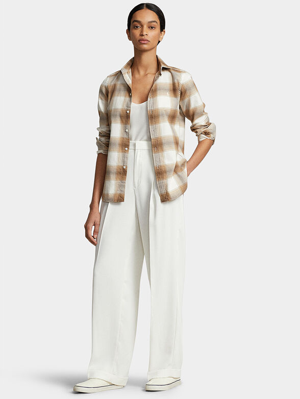 GEORGIA checked cotton shirt - 2