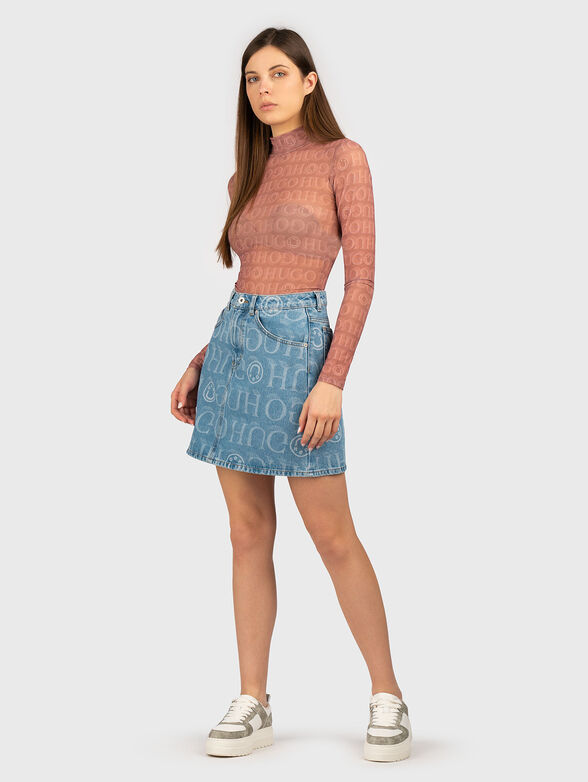 DASORI blouse with logo print - 2