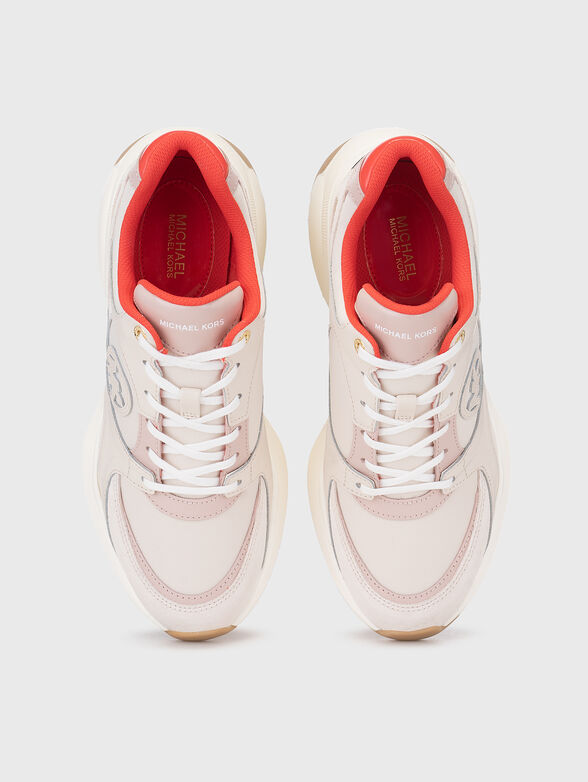 ZUMA logo detail sneakers in leather  - 6