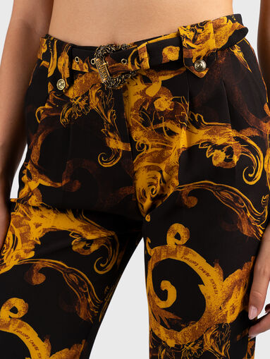 Trousers with belt  - 4