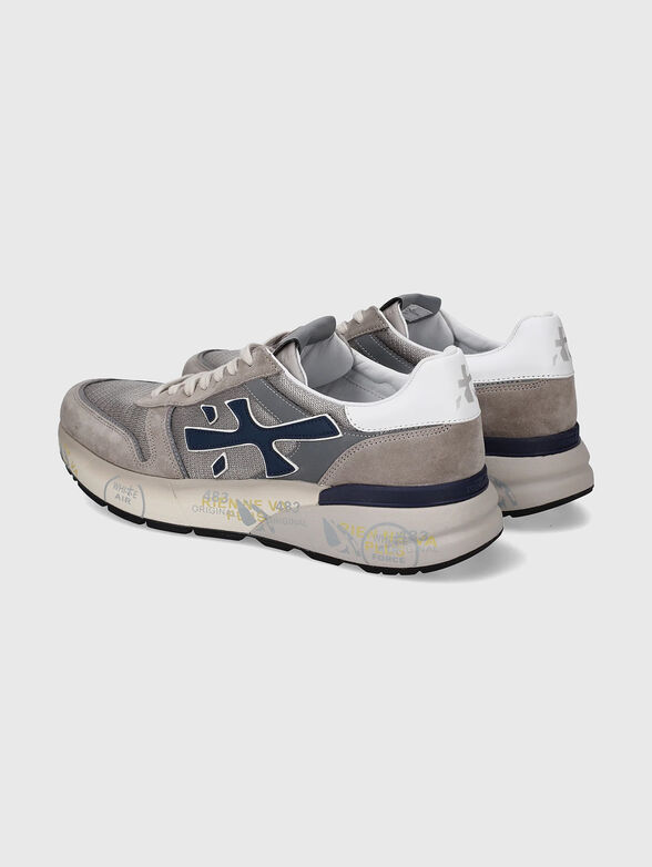 Grey MICK VAR 8001 sneakers - 3