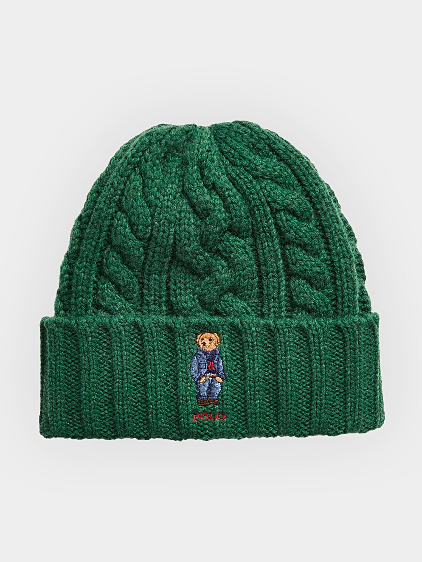 Green polo beanie shop
