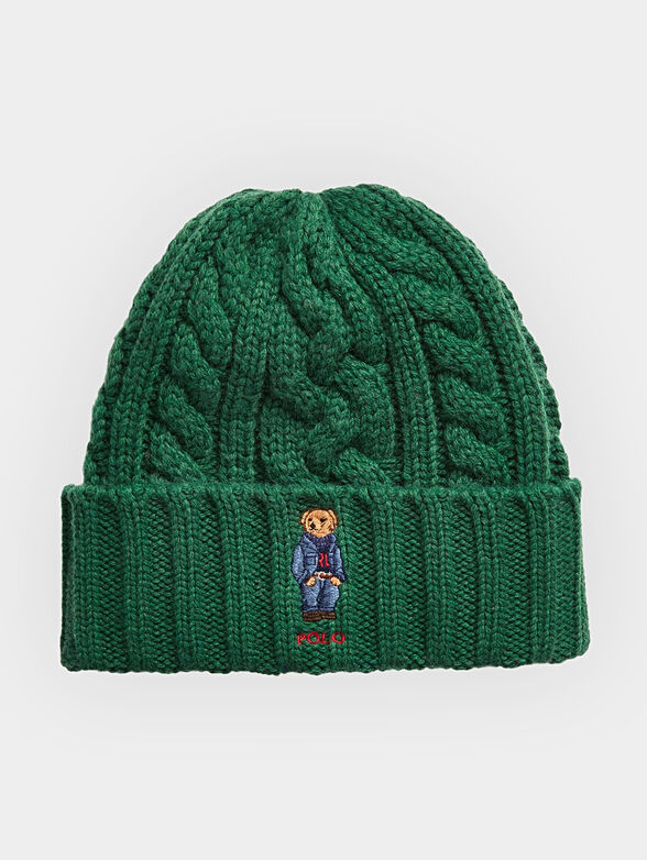 Green hat with Polo Bear logo - 1