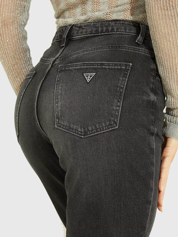 Black jeans with washed effect - 3