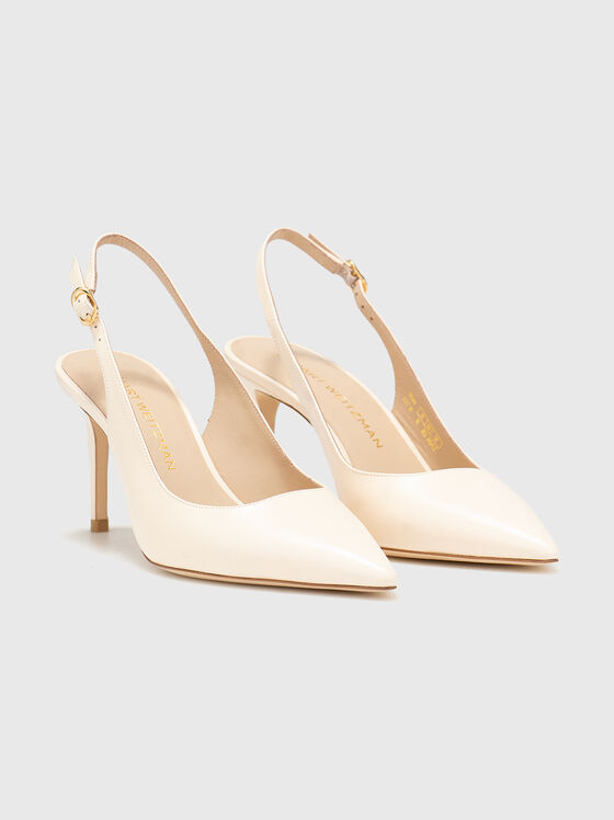 STUART POWER SLGBK 7 leather heel shoes - 2