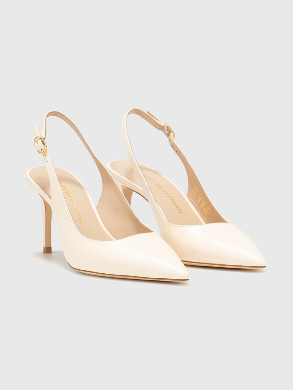 STUART POWER SLGBK 7 leather heel shoes - 2